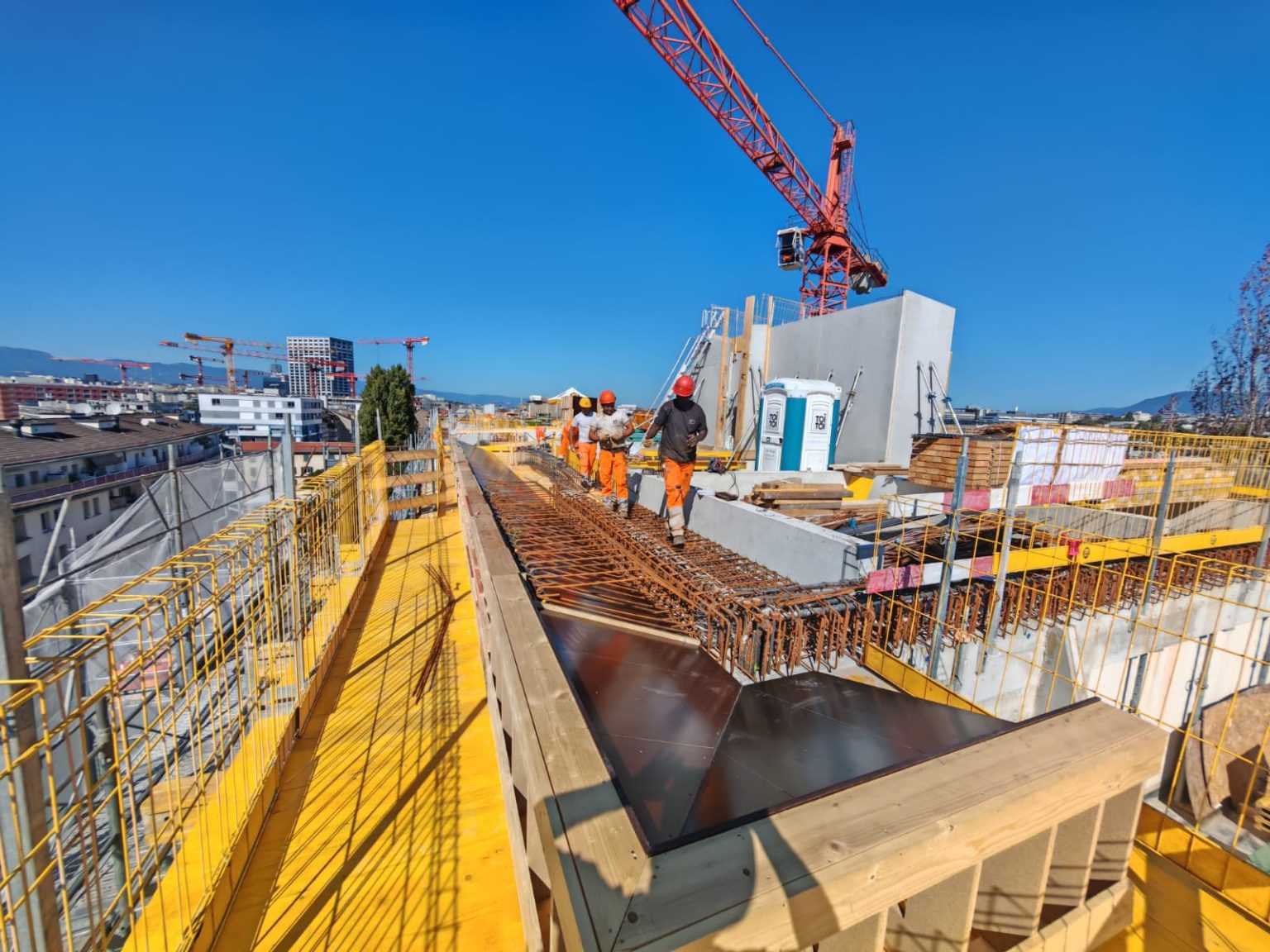 Surélévation Caroline - Chantier A