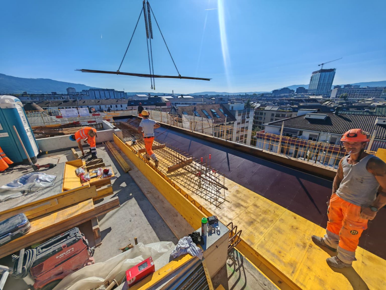Surélévation Caroline - Chantier B
